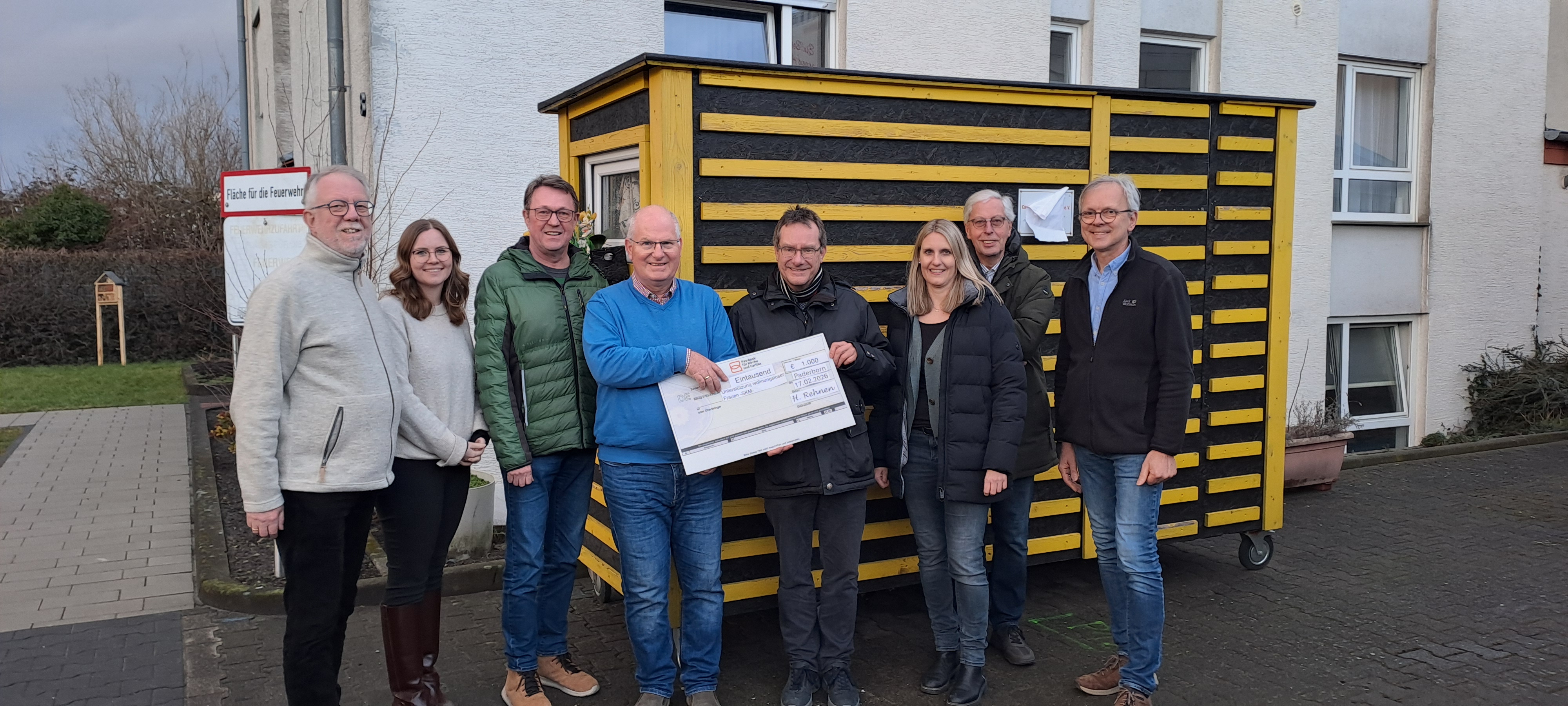 Spende an das SKM Projekt von der Kirchengemeinde St. Georg