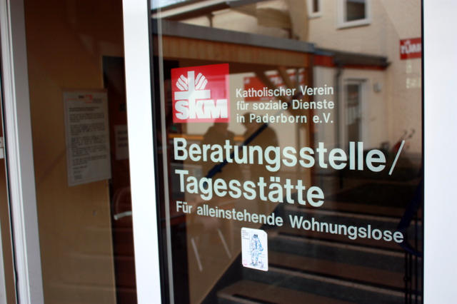 Eingang Beschriftung SKM