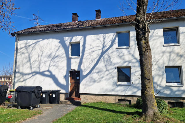 Außenansicht der städtischen Übernachtungsstelle