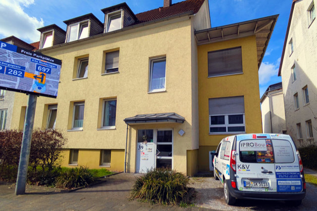 Eingang Prälat-Braekling-Haus