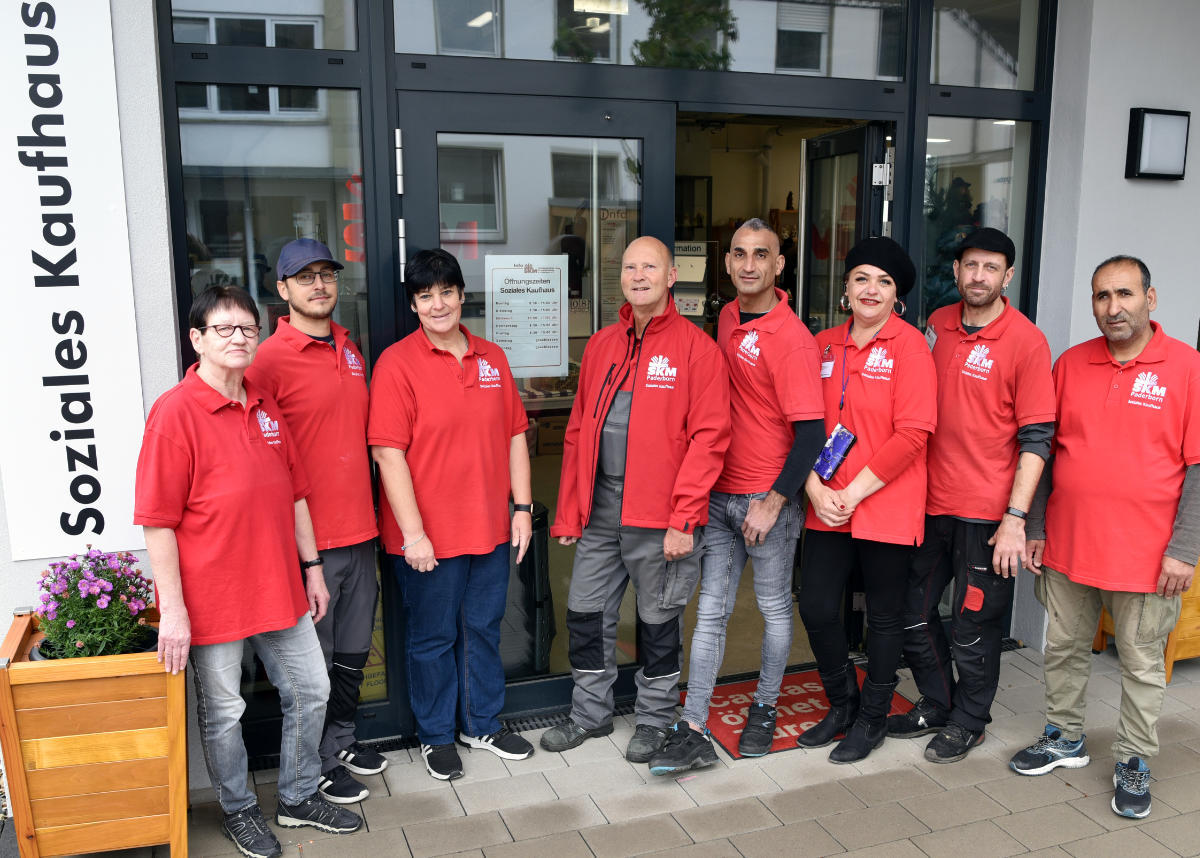 Teamfoto Soziales Kaufhaus